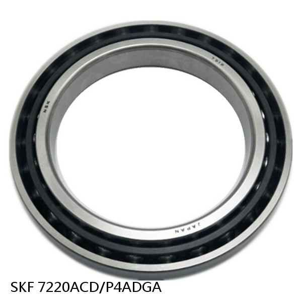 7220ACD/P4ADGA SKF Super Precision,Super Precision Bearings,Super Precision Angular Contact,7200 Series,25 Degree Contact Angle