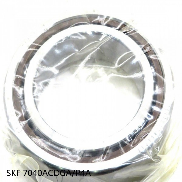 7040ACDGA/P4A SKF Super Precision,Super Precision Bearings,Super Precision Angular Contact,7000 Series,25 Degree Contact Angle