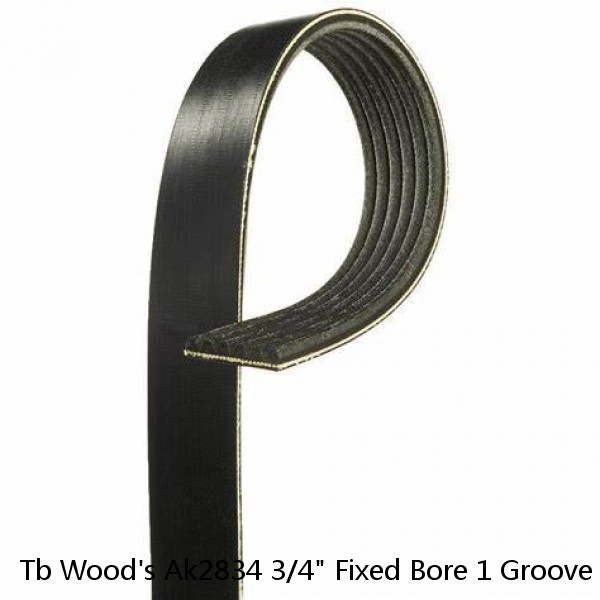 Tb Wood's Ak2834 3/4" Fixed Bore 1 Groove Standard V-Belt Pulley 2.85 In Od