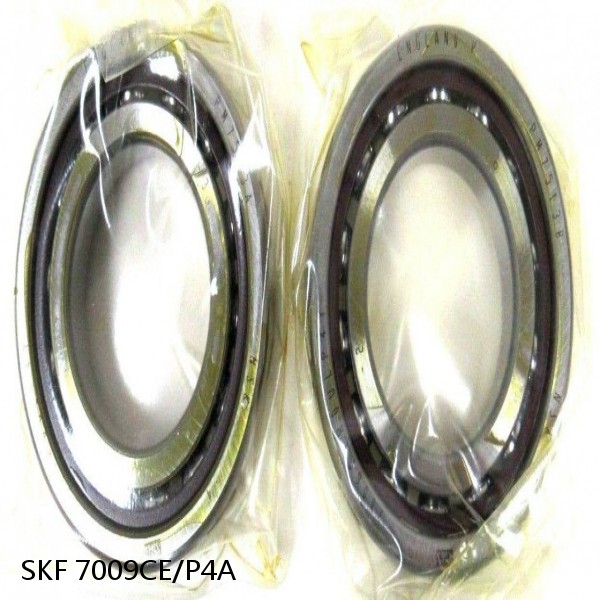 7009CE/P4A SKF Super Precision,Super Precision Bearings,Super Precision Angular Contact,7000 Series,15 Degree Contact Angle