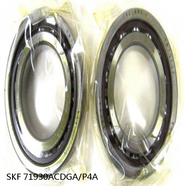 71930ACDGA/P4A SKF Super Precision,Super Precision Bearings,Super Precision Angular Contact,71900 Series,25 Degree Contact Angle