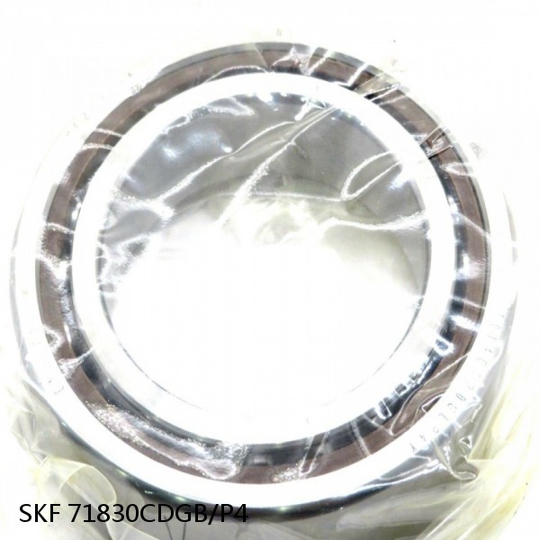 71830CDGB/P4 SKF Super Precision,Super Precision Bearings,Super Precision Angular Contact,71800 Series,15 Degree Contact Angle