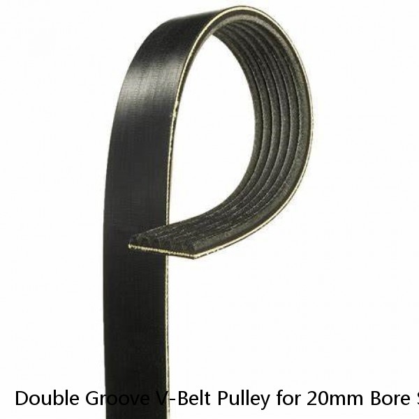 Double Groove V-Belt Pulley for 20mm Bore Shaft 168F/170F Gas Engine GX110 GX120